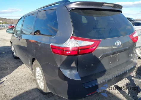 2015 Toyota Sienna Xle Premium 8 Passenger z USA, uszkodzony, nr VIN 5TDYK3DC5FS564963